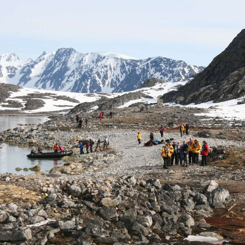 Virgohamna på Svalbard