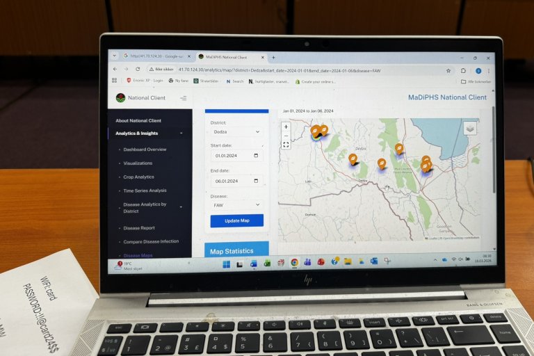 MaDiPHS utvikler en nasjonal nettplattform som samler informasjon om plantehelse fra en rekke kilder. Plattformen skal være en ressurs for landbruksrådgivere, beslutningstakere, forskere og andre som arbeider med landbruksinformasjon. Foto: Siri Elise Dybdal