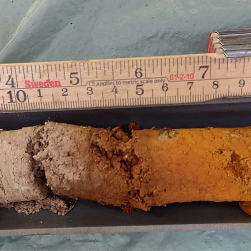 Soil grid sample