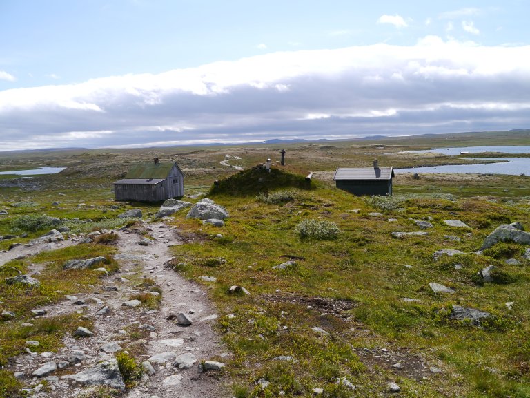 Hytter påHardangervidda. Foto AC Flyen NIKU.jpg