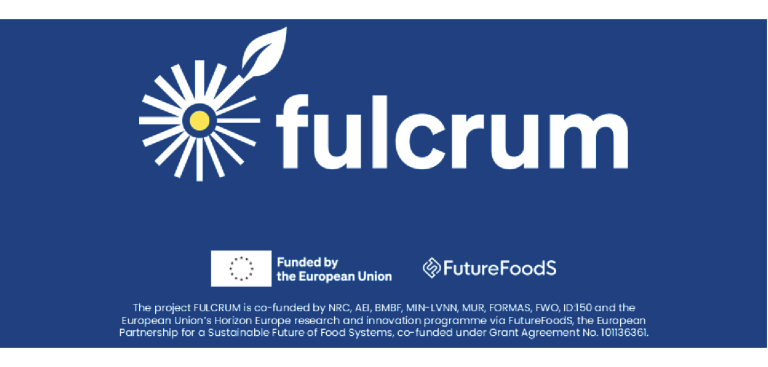 Sponsor logos: EU flag and FutureFoodS
