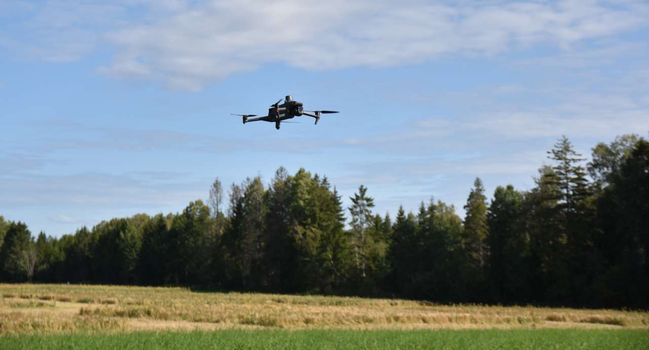 Droner er utmerkede sensorplattformer i landbruket. 