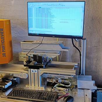 Particle analysis with laser Eirik N.