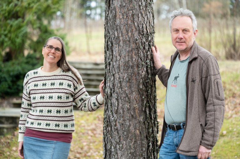 Ulrika Jansson og Aksel Granhus - Foto Lars Sandved Dalen - NIBIO.jpg