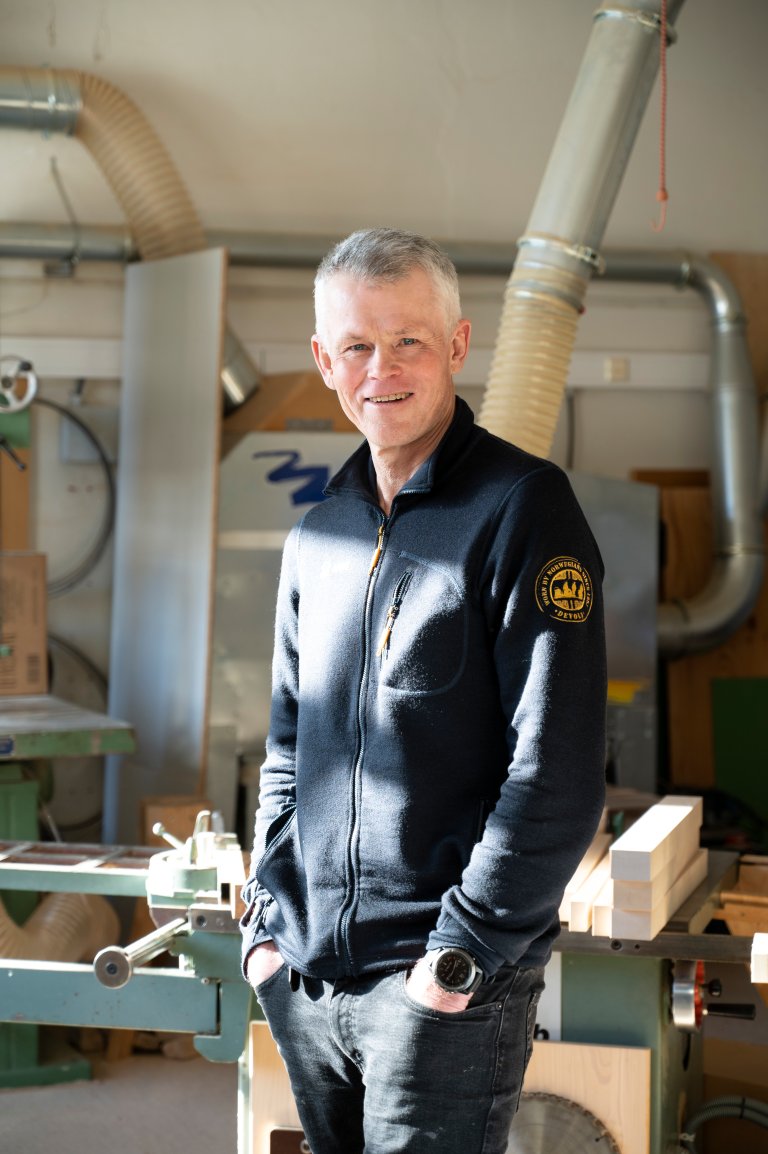 NIBIOs Eirik Nordhagen har ledet prosjektet som er finansiert av Regionalt forskningsfond Nordland og Arktis, Skogbrukets Verdiskapingsfond, skognæringa i Troms samt Finnmark Treforum. Foto: Lars Sandved Dalen, NIBIO