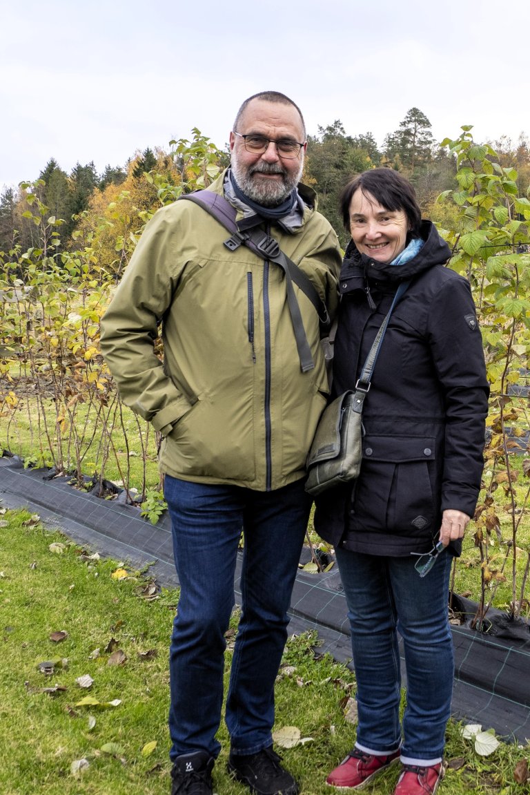 Jana Franova og Dag-Ragnar Blystad. Foto: Siri Elise Dybdal