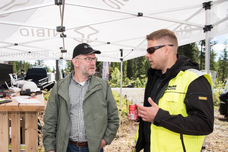 Dag Fjeld - NIBIO - Kalle Einola - Ponsse - Foto Lars Sandved Dalen - NIBIO