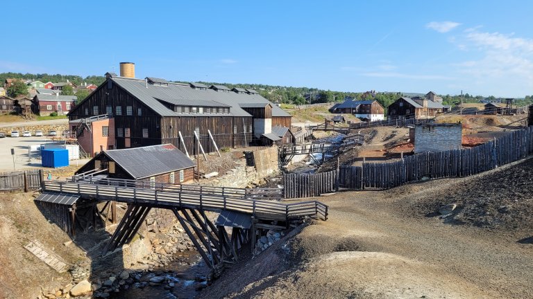 Smeltehytta på Røros. Foto: Morten Günther