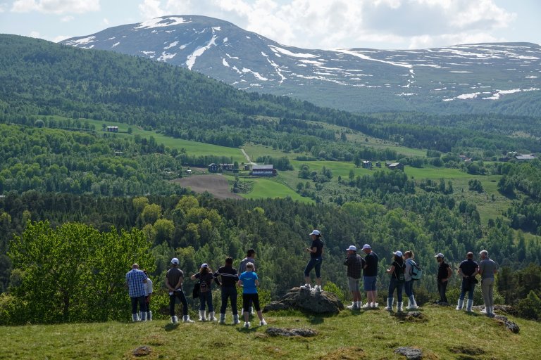 Vakkert kulturlandskap i Oppdal kommune. Foto: Morten Günther