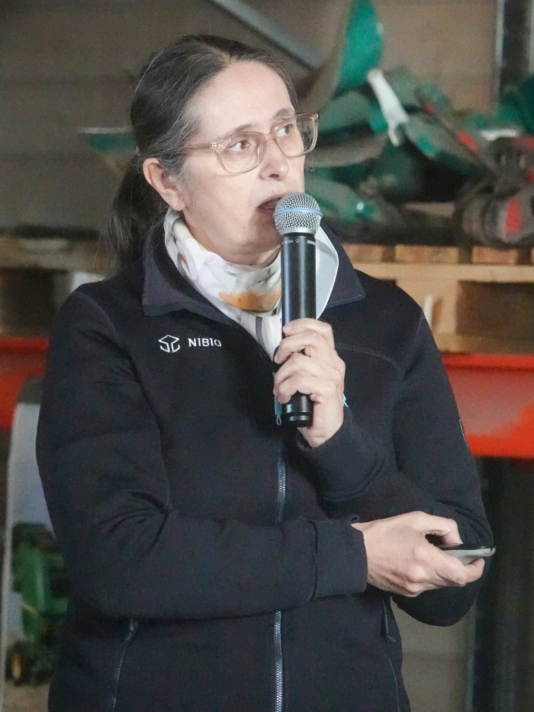 Forsker Ievina Sturite, NIBIO. Foto: Morten Günther