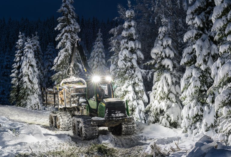 Frisk skog som vokser godt, gir størst avkastning og mest karbonfangst om den får vokse seg hogstmoden. Likevel velger mange skogeiere å hogge tidligere. Foto Steinar Johansen – Statskog