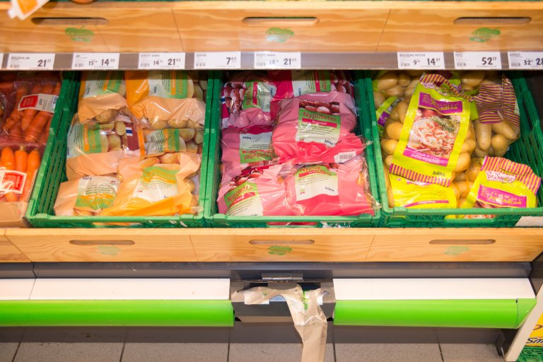 83 % av potetene engrosforbruket av potet kom frå norsk produksjon i 2022. Foto: Erling Fløistad