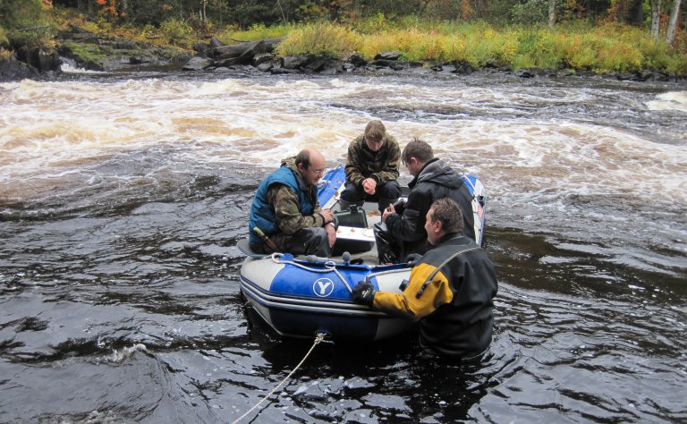 Rafting - Foto Ivan Bolotov, Northern Arctic Federal University i Arkhangelsk
