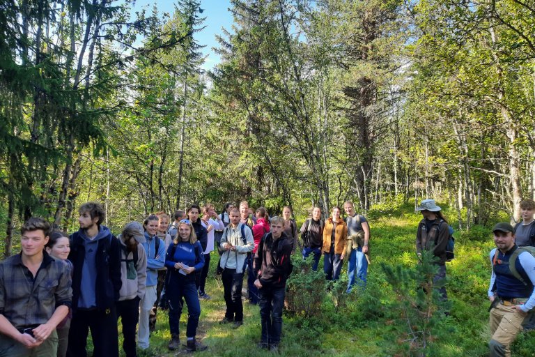 Studenter er en viktig målgruppe for Hirkjølen demonstrasjonsområde. Foto: Endre Hofstad Hansen