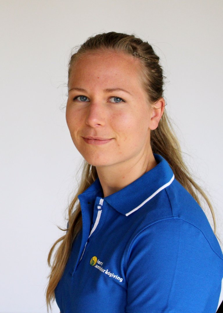 Anna Katarina Berg, rådgiver ved Norsk Landbruksrådgivning. Foto: Lise Olavsdotter Lund