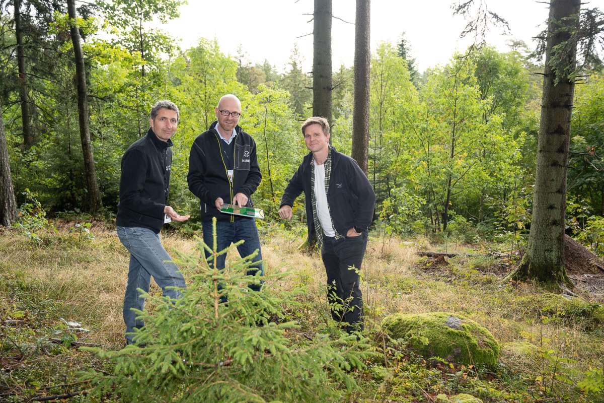 Johannes Breidenbach - Marius Hauglin - Johannes Rahlf - 3 - Foto - Erling Fløistad - NIBIO