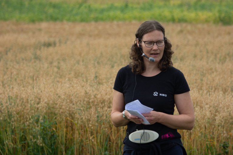 NIBIO-forsker Randi Berland Frøseth. Foto: Kari Bysveen, Norsk Landbruksrådgiving