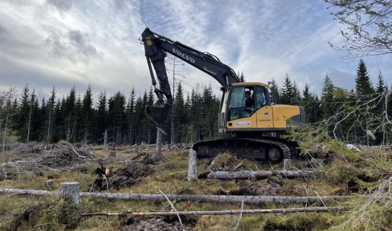 MB1 Gravemaskin Ole Håkon Moberget - Foto Kjersti Holt Hanssen