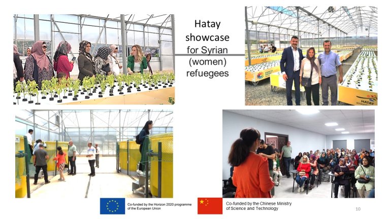 Syriske flyktninger deltok prosjektet og workshop, Hatay, Tyrkia.JPG