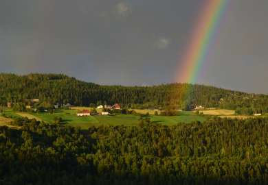 De siste tiåra har det blitt mer nedbør_Valdres-Innlandet_Foto Anders Bryn