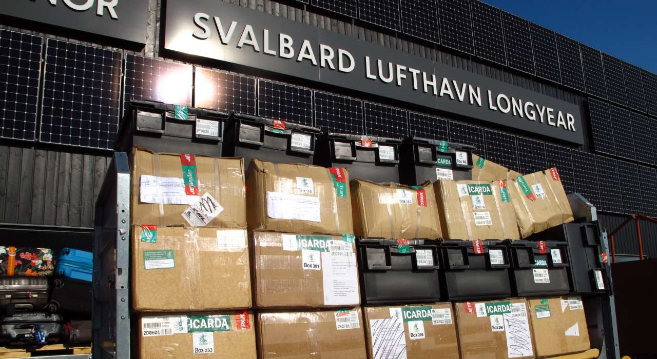 Fra Svalbard lufthavn Longyear