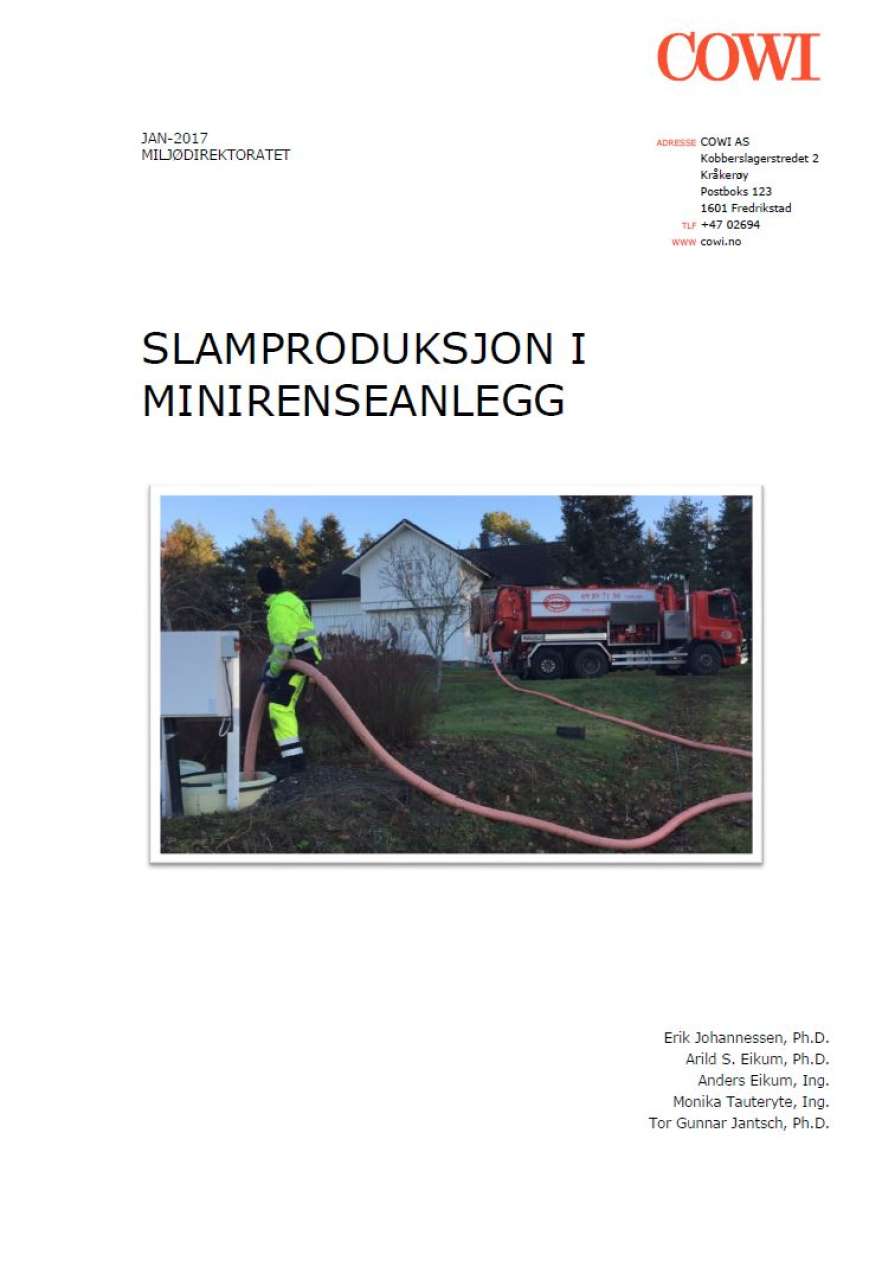Slamproduksjon i minirensanlegg_1