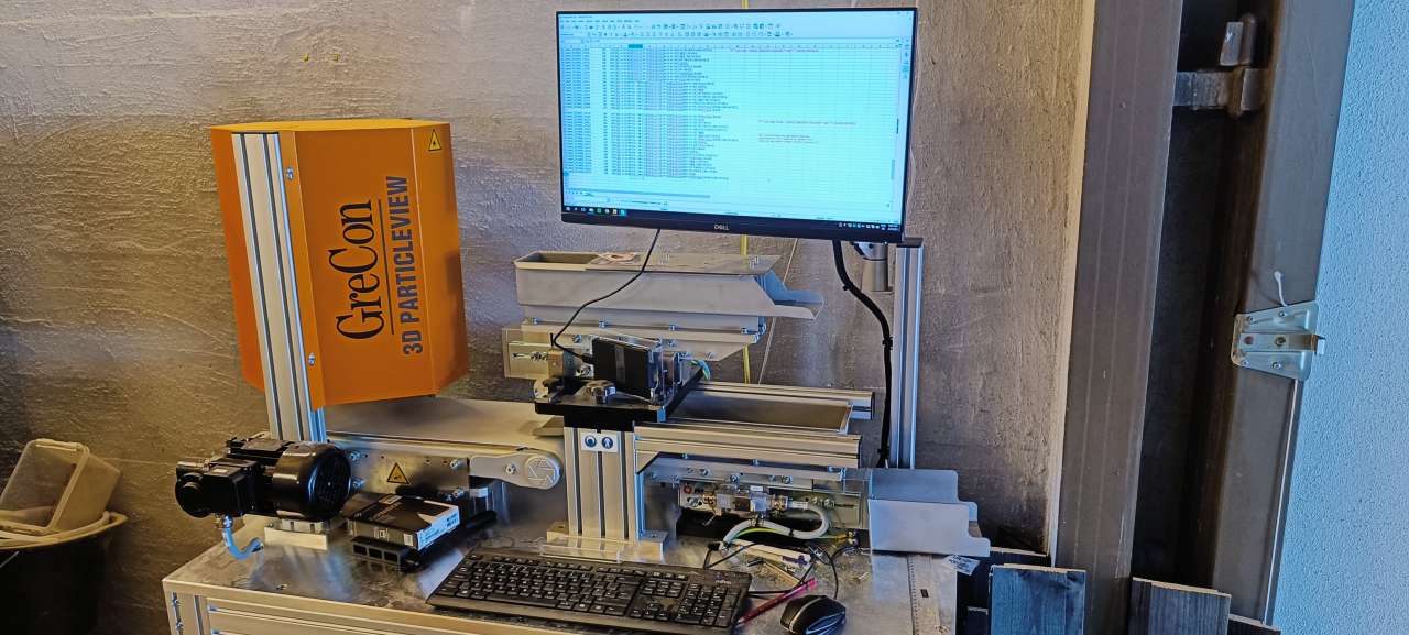 Particle analysis with laser Eirik N.